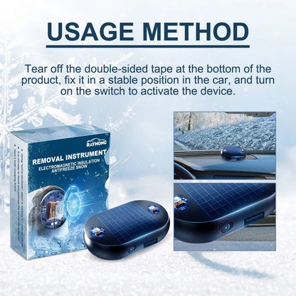 Car Window Glass Anti Freeze Device